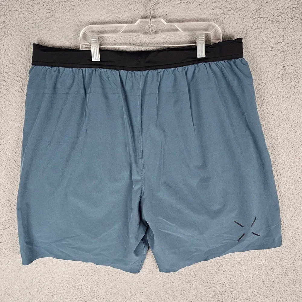 Ten Thousand Athletic Shorts Mens XXL Blue The Interval Short Lined Training